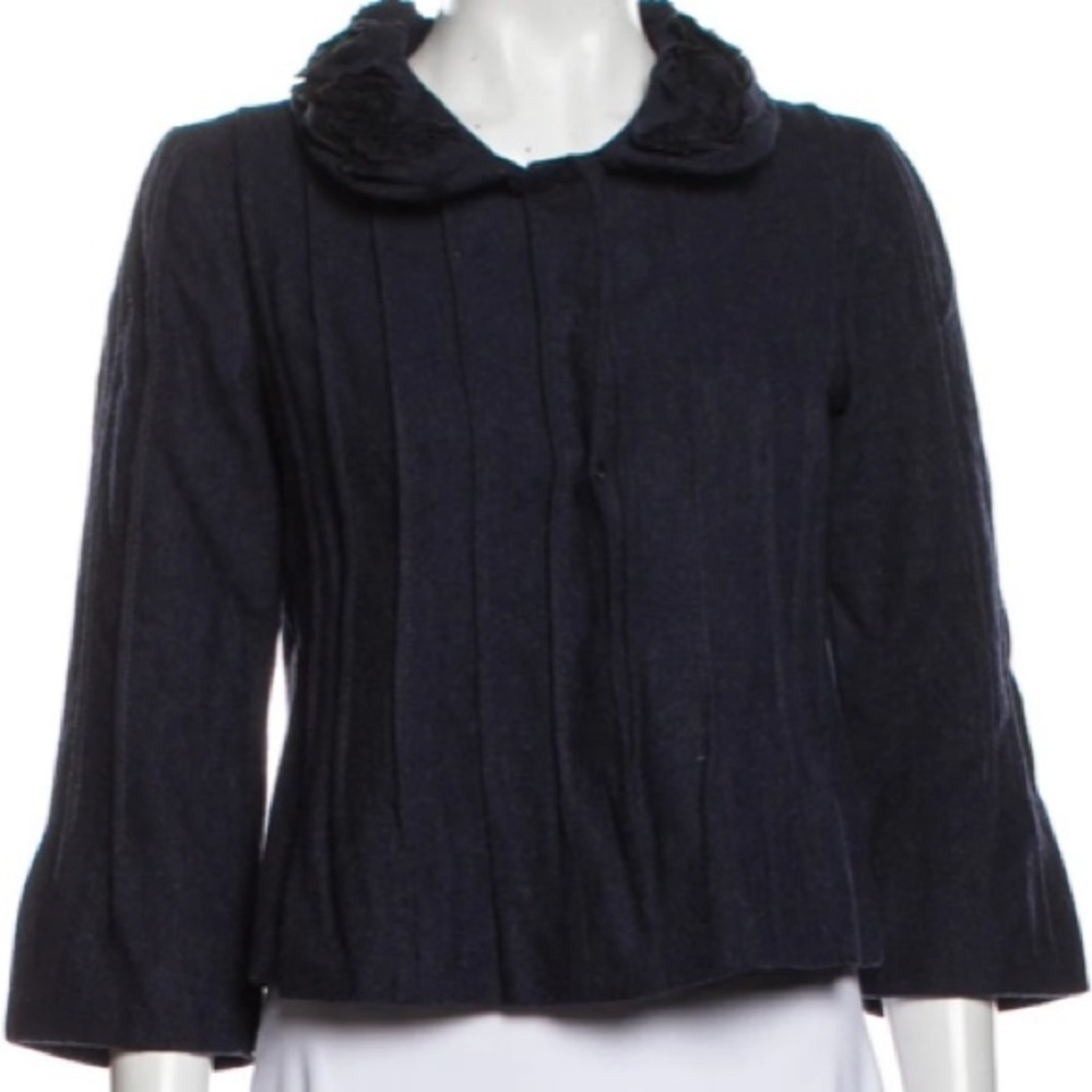 PHILOSOPHY DI Alberta Ferretti NEW Gray Wool Evening Jacket size 6